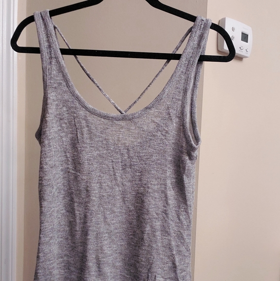 CRISS CROSS BACK KNIT TANK - Picture 3 of 3